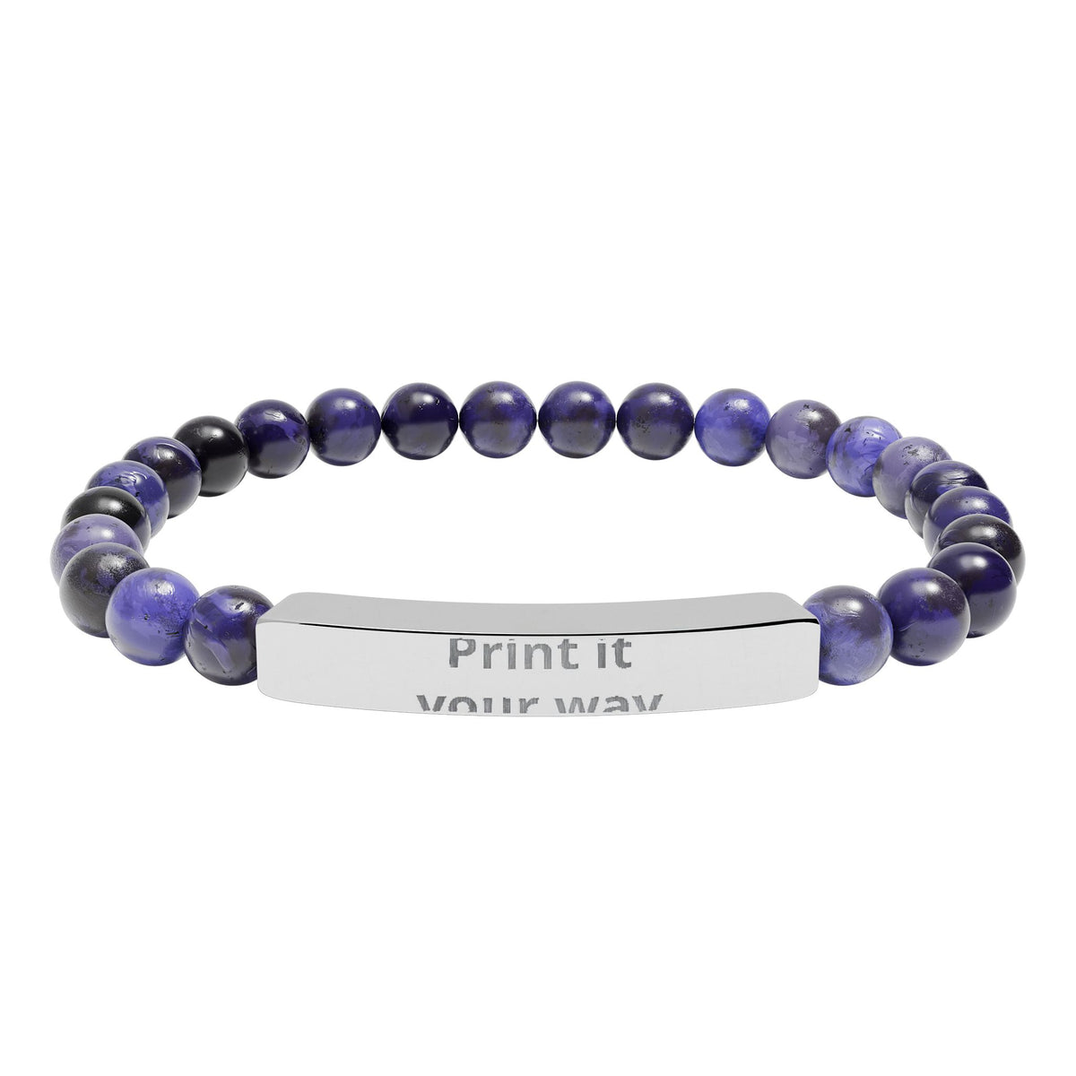 Personalised Name Bracelet — Custom Engraved Gift