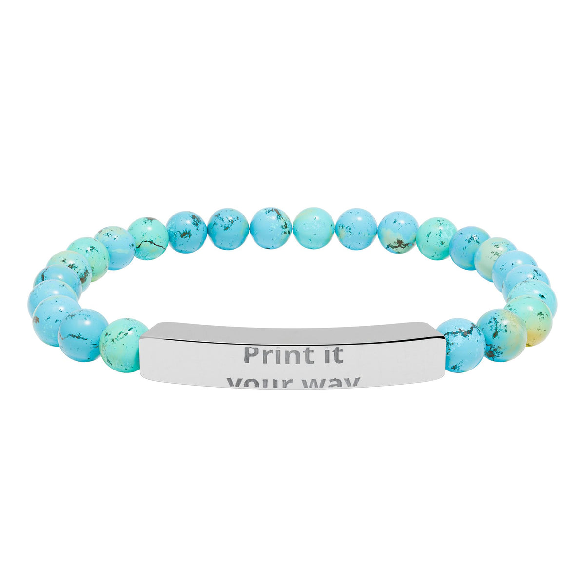Personalised Name Bracelet — Custom Engraved Gift