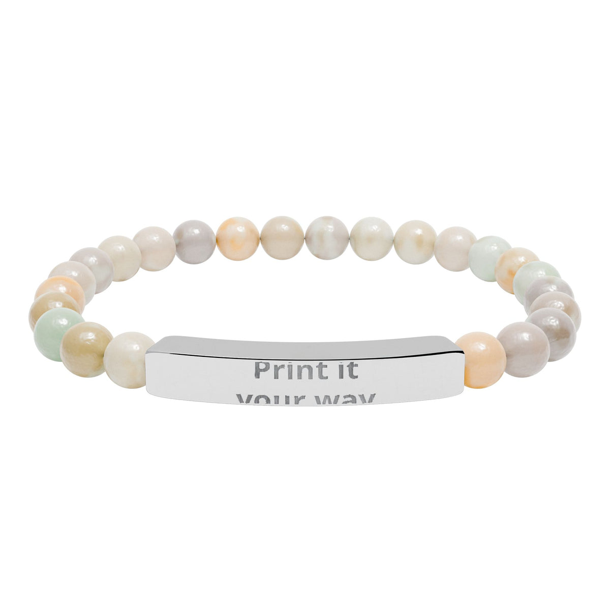 Personalised Name Bracelet — Custom Engraved Gift