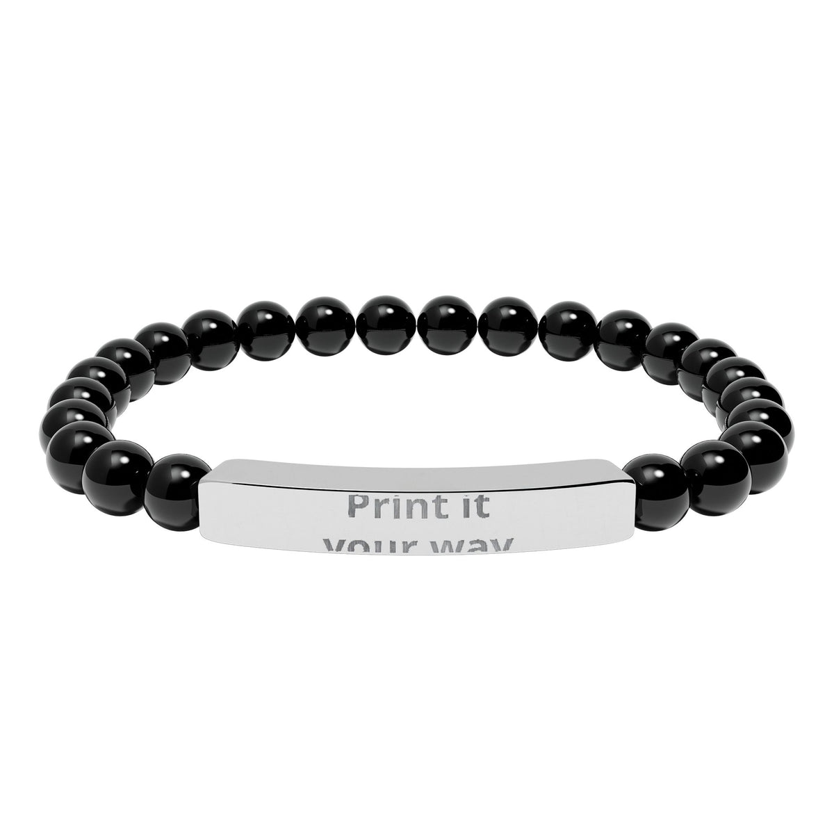 Personalised Name Bracelet — Custom Engraved Gift